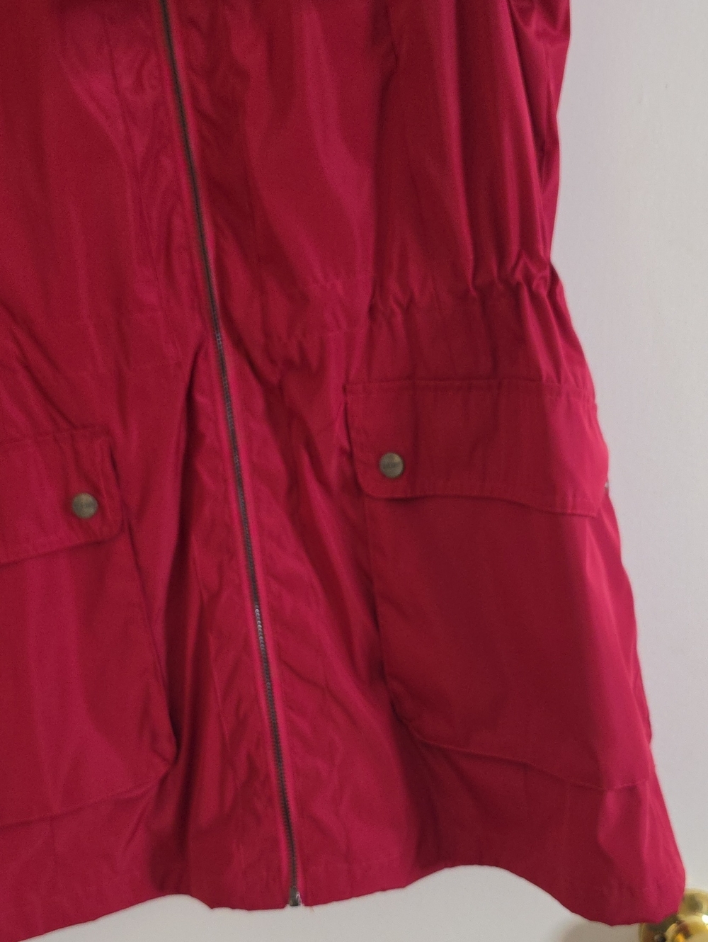 NWOT DKNY Raspberry Utility Anorak Jacket - Picture 4 of 12